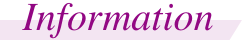 Information